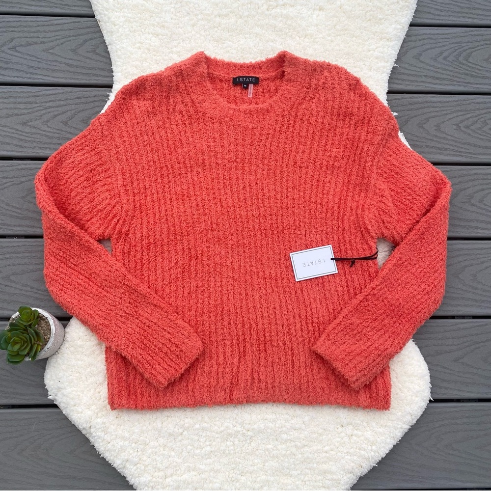 1. State Orange Sweater